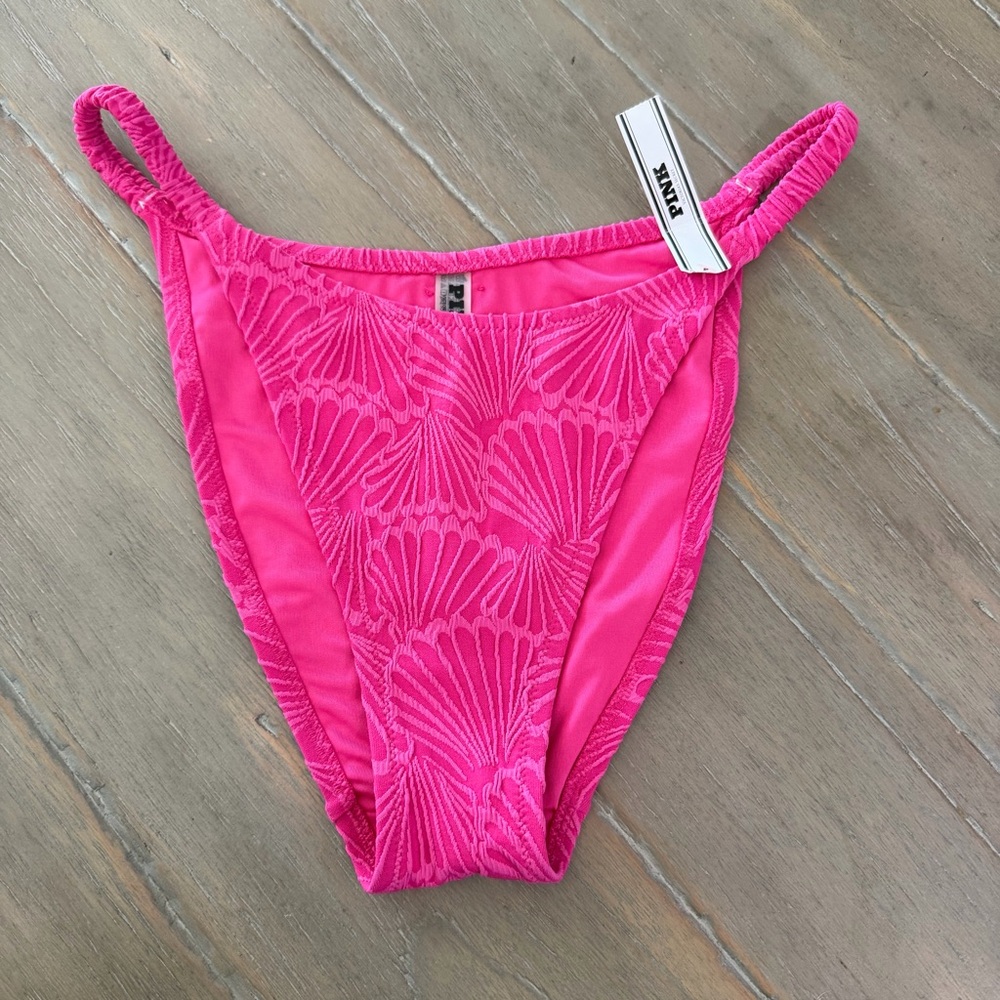 PINK Hot Pink Bikini Bottoms
